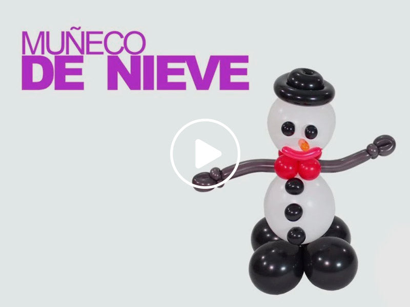 PASO A PASO - MUÑECO DE NIEVE