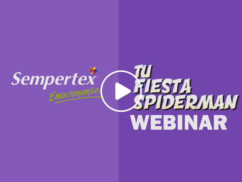 WEBINAR TU FIESTA SPIDERMAN - 1ERA PARTE