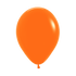 ORANGE FASHION ROUND LATEX BALLOON