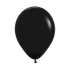 BLACK FASHION ROUND LATEX BALLOON