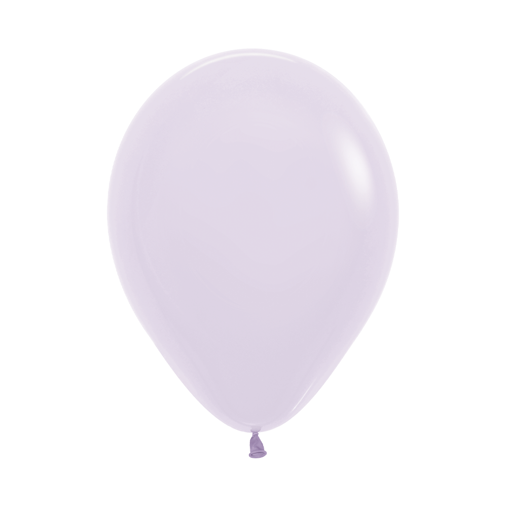 PASTEL MATTE LILAC ROUND LATEX BALLOON 