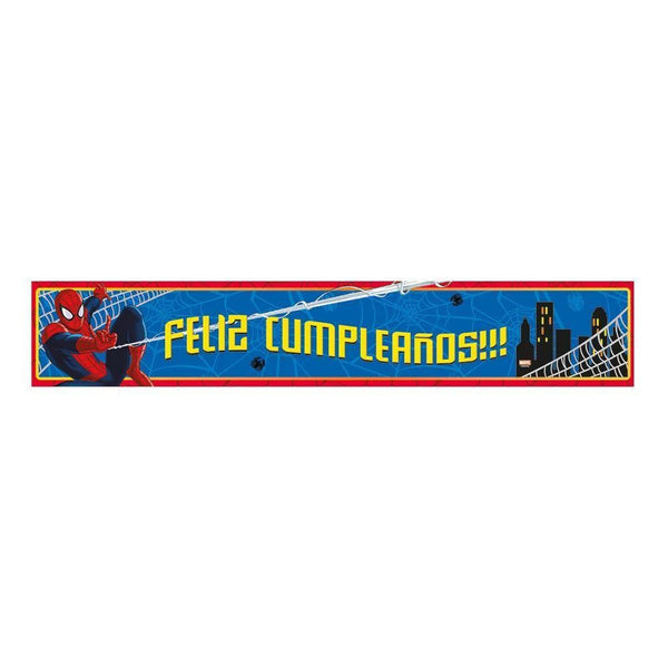 CARTEL METALIZADO JUMBO SPIDERMAN