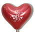 LATEX HEART BALLOON 2 SIDES HAPPY DAY HEARTS REFLEX ASSORTED 