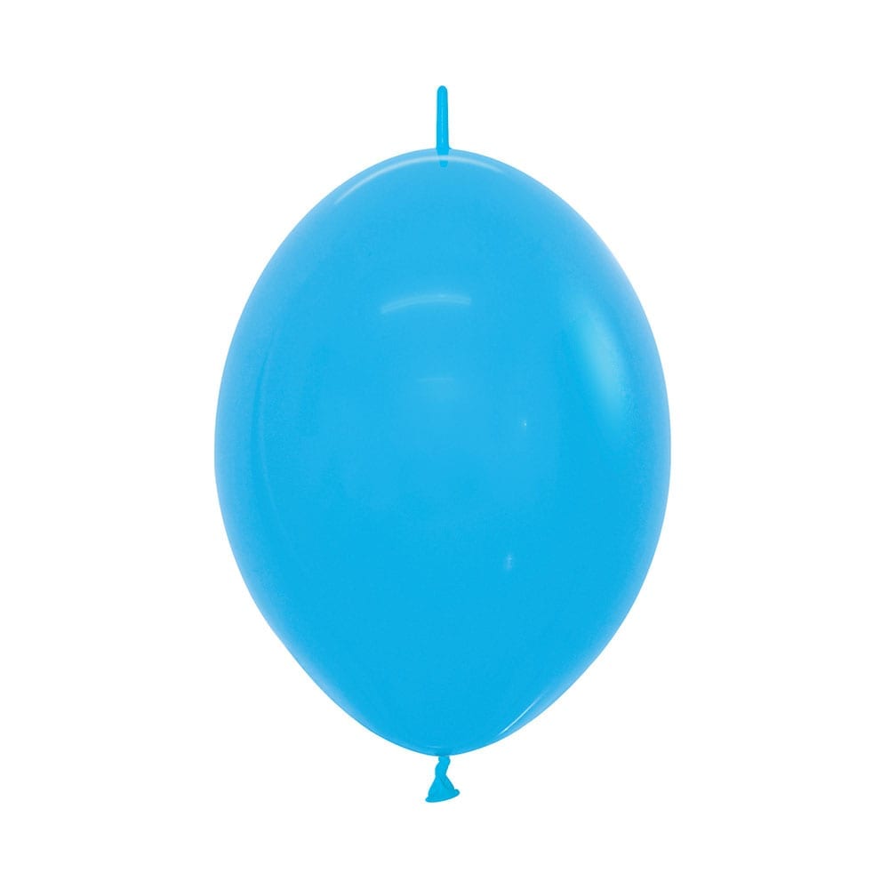 LATEX BALLOON LINK-O-LOON FASHION BLUE