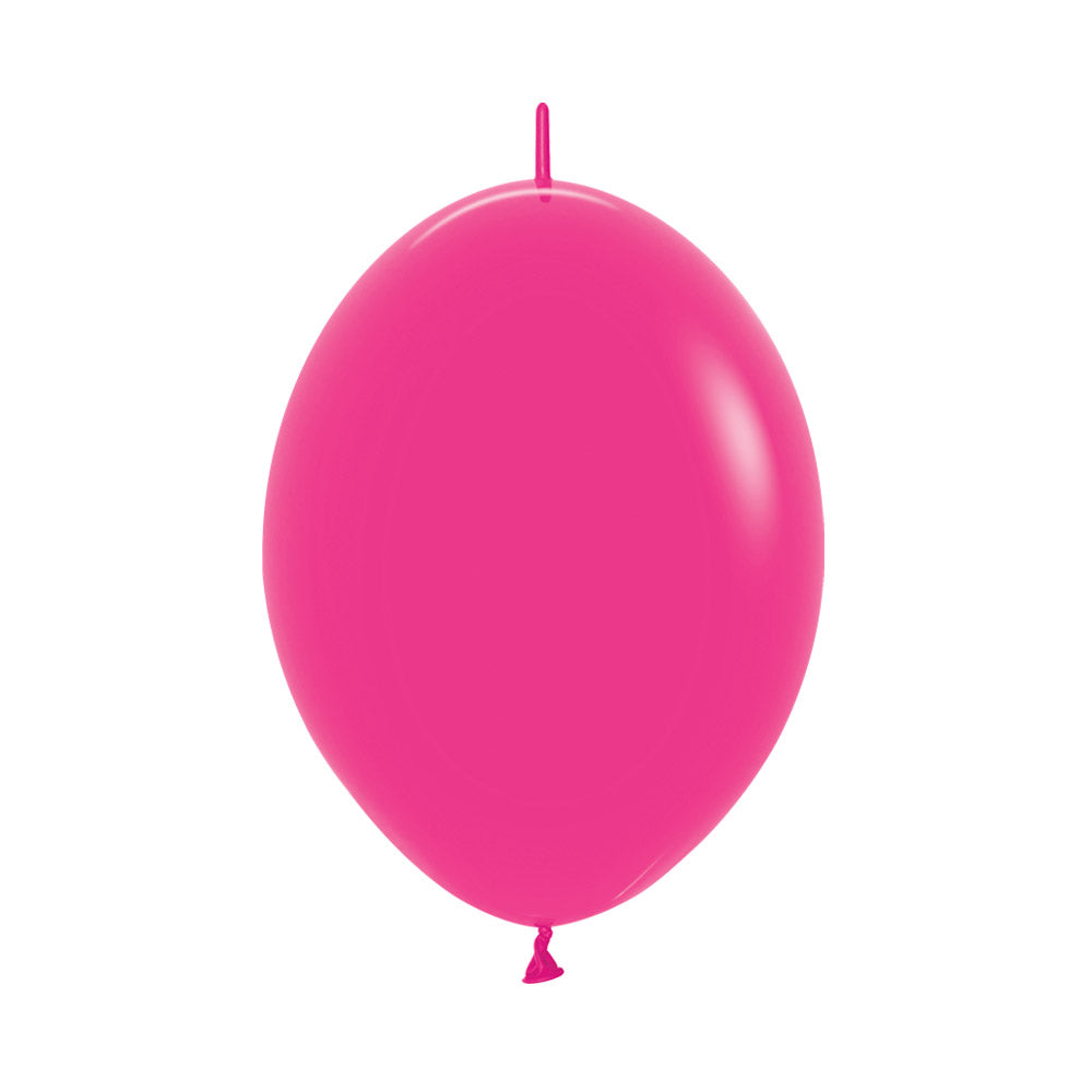 FUCHSIA LINK-O-LOON FASHION LATEX BALLOON