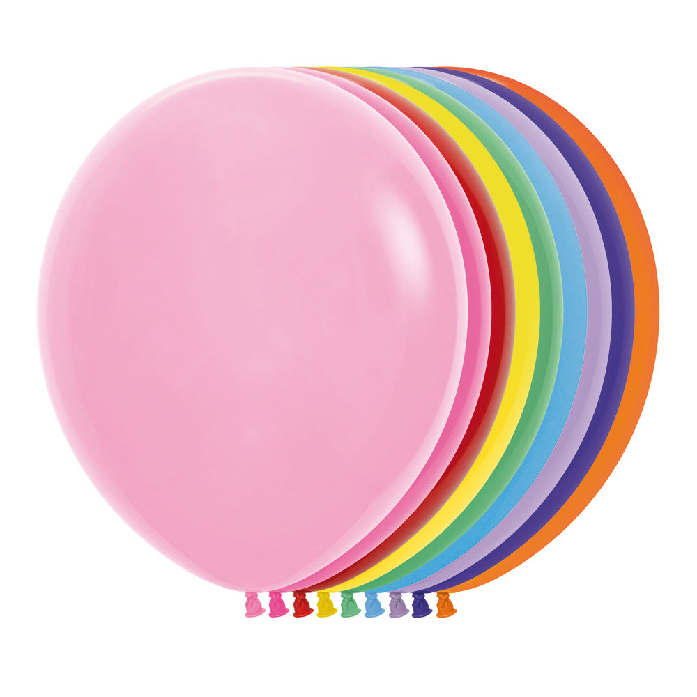 ASSORTED FASHION ROUND LATEX BALLOON 