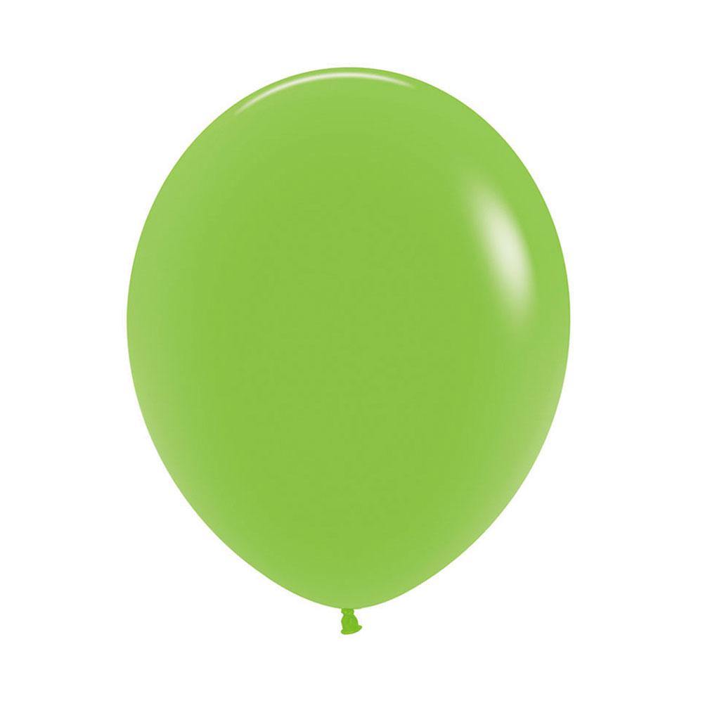 GLOBO LATEX REDONDO FASHION VERDE LIMA