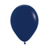 NAVAL BLUE FASHION ROUND LATEX BALLOON