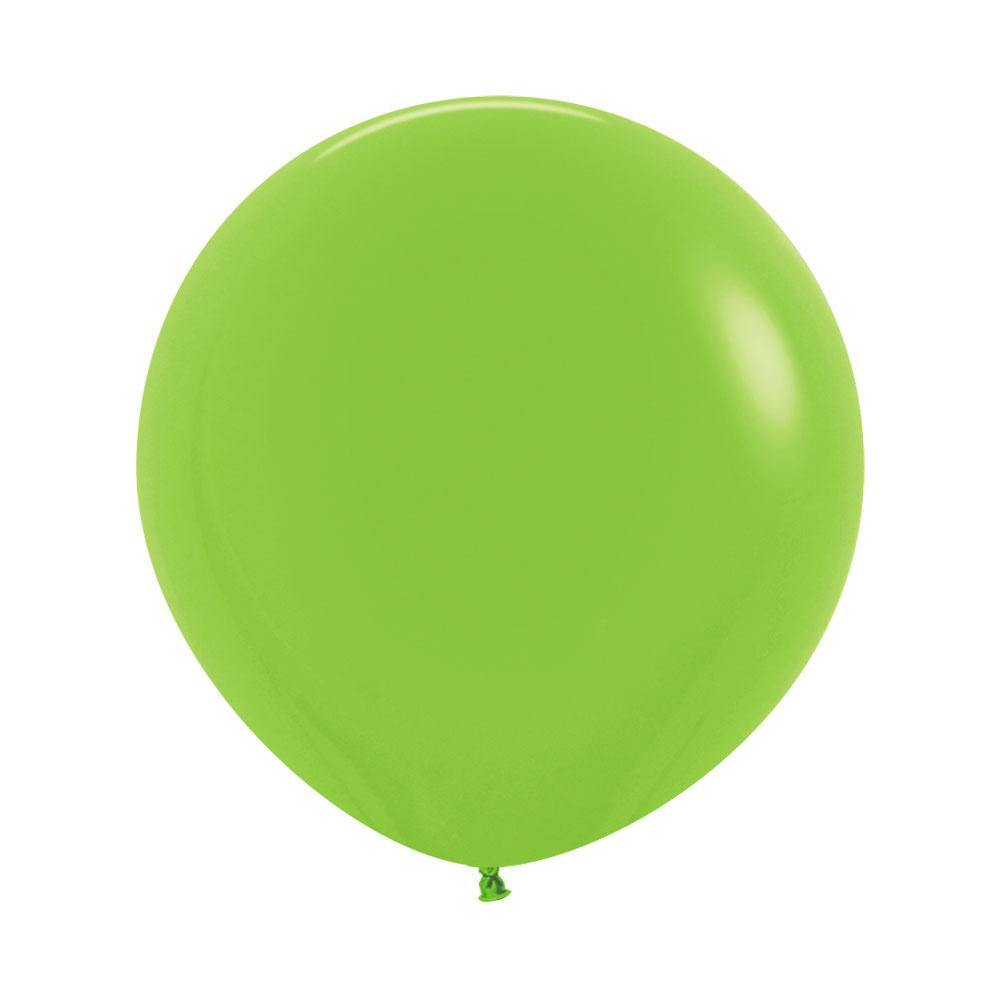 GLOBO LATEX REDONDO FASHION VERDE LIMA