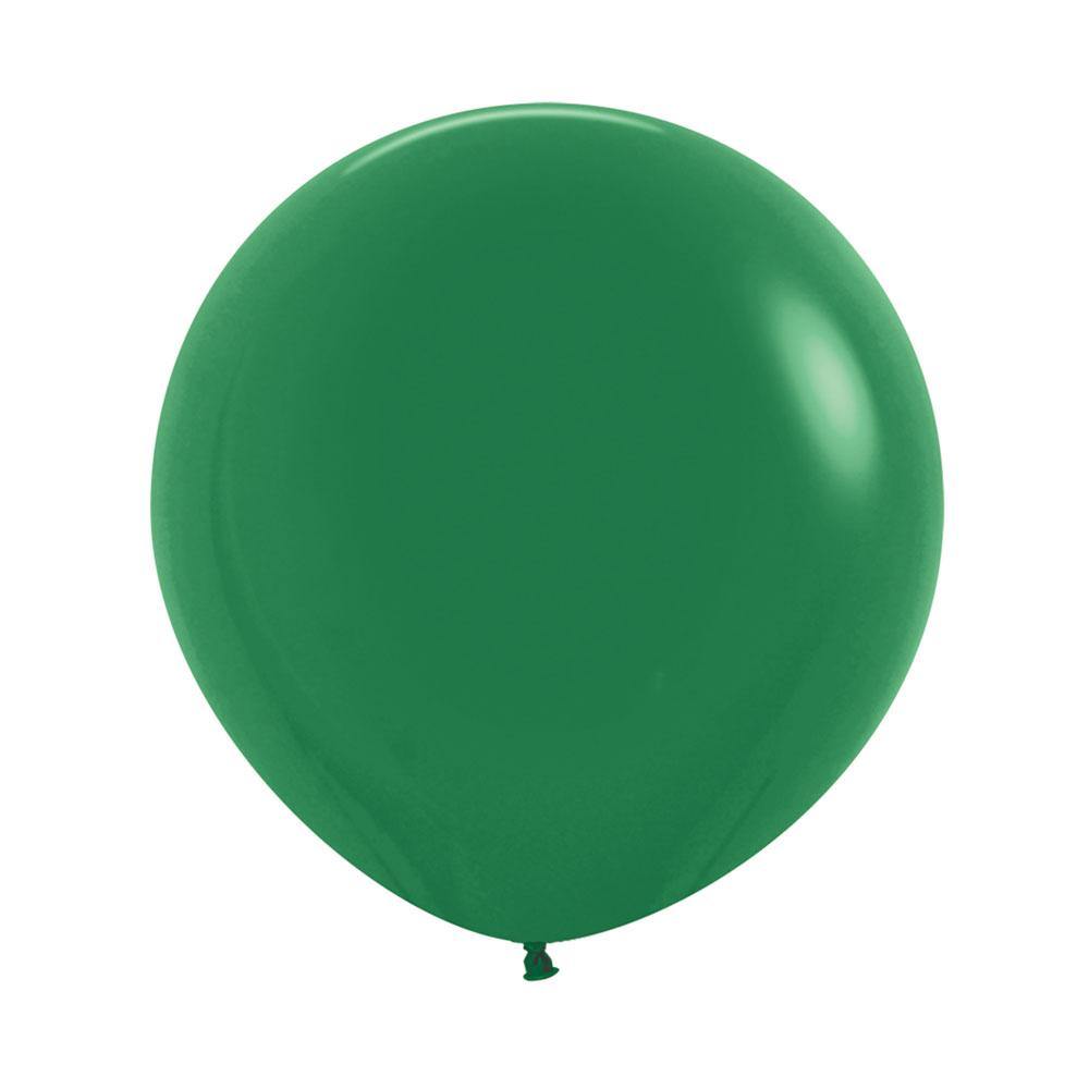 GLOBO LATEX REDONDO FASHION VERDE SELVA