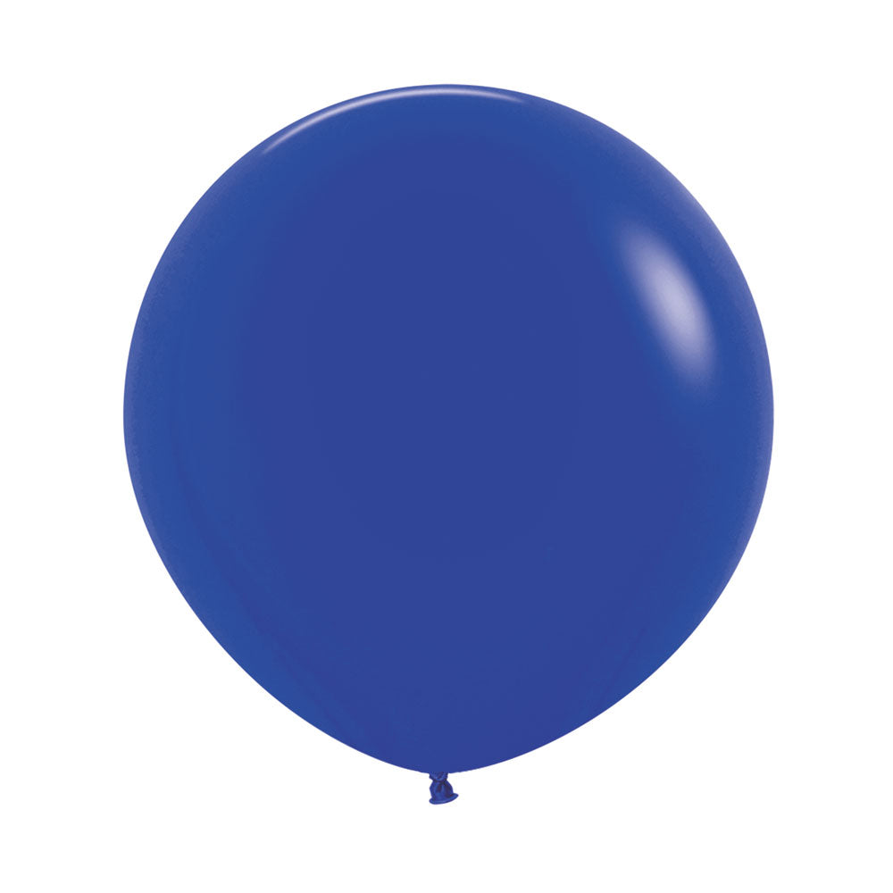 ROYAL BLUE FASHION ROUND LATEX BALLOON