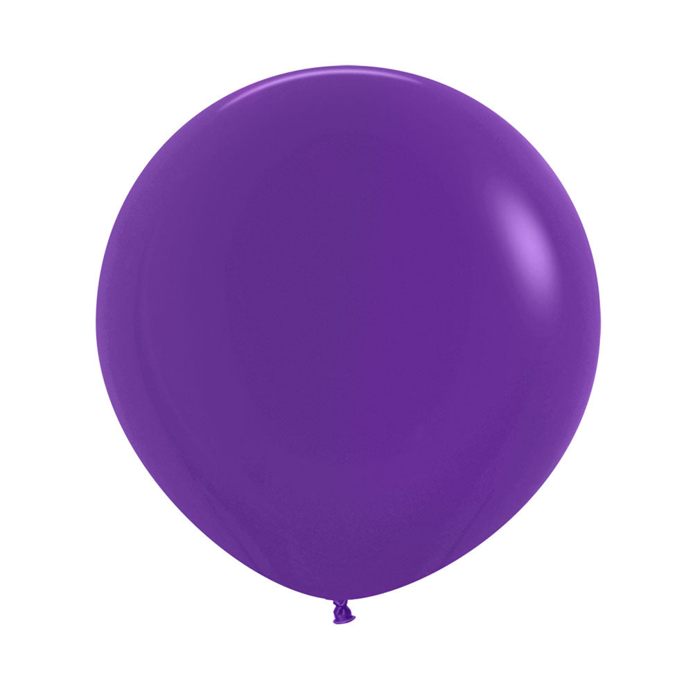 ROUND LATEX BALLOON FASHION VIOLET 