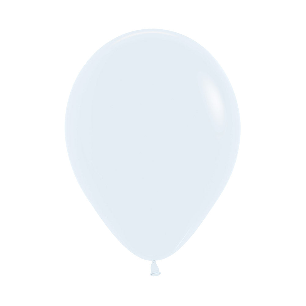 ROUND LATEX BALLOON FASHION WHITE