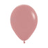 ROUND LATEX BALLOON FASHION ROSEWOOD