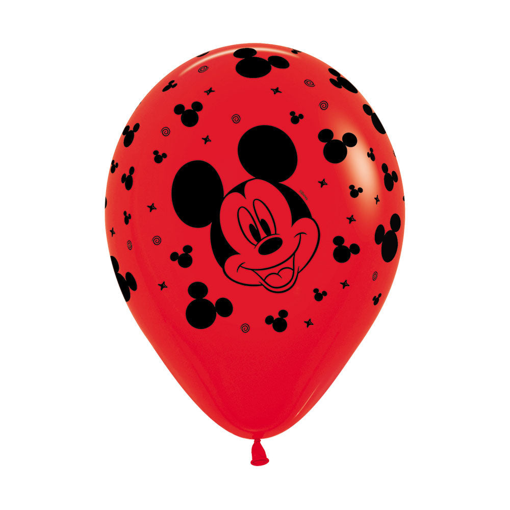 ROUND LATEX BALLOON INFINITY MICKEY MOUSE FASHION ASSORTED 