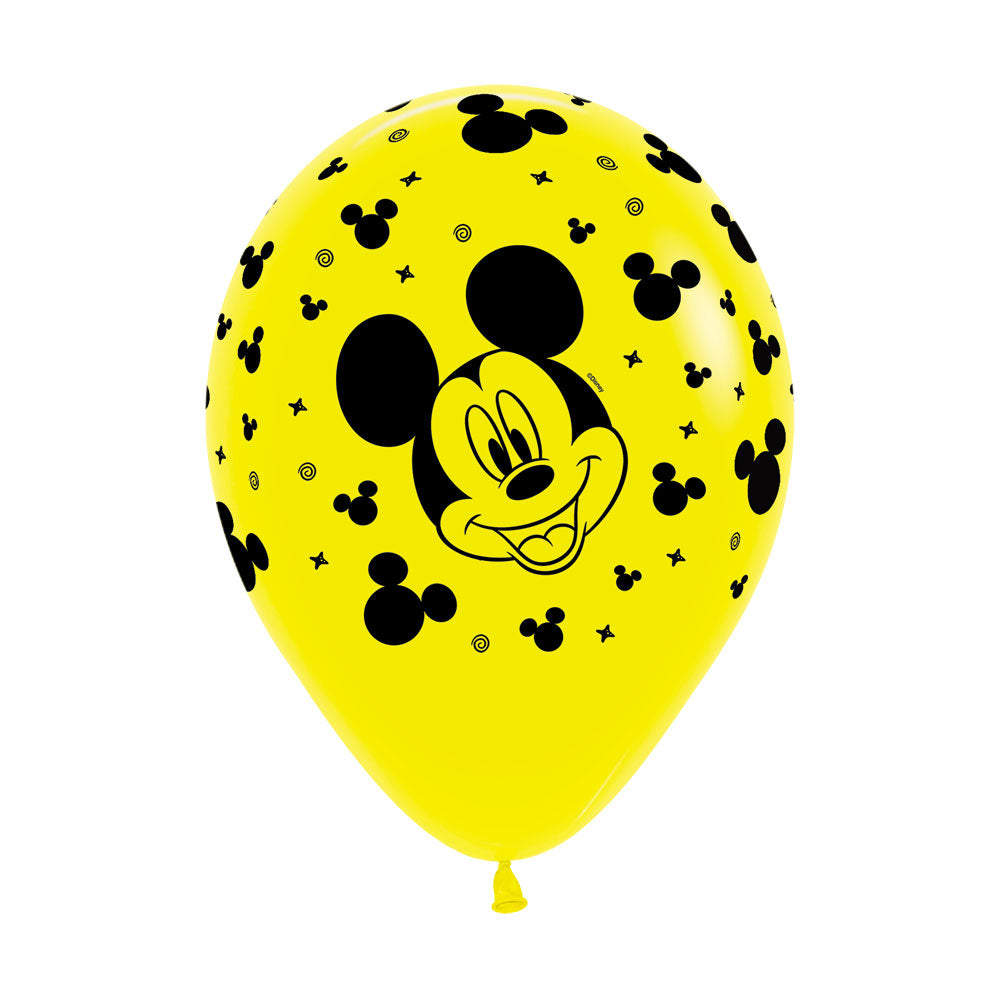 ROUND LATEX BALLOON INFINITY MICKEY MOUSE FASHION ASSORTED 