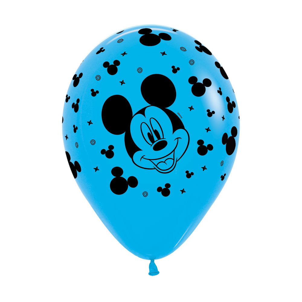 ROUND LATEX BALLOON INFINITY MICKEY MOUSE FASHION ASSORTED 