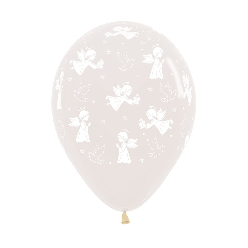 TRANSPARENT INFINITY PALOMAS FASHION ROUND LATEX BALLOON 