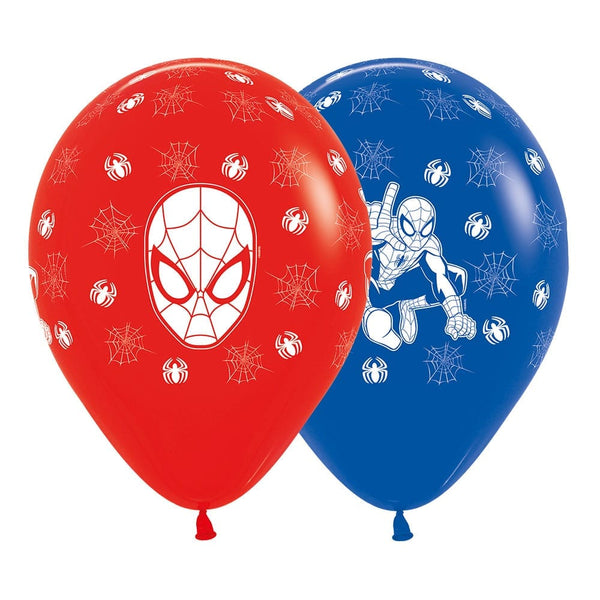 GLOBO LATEX REDONDO INFINITY SPIDERMAN FASHION SURTIDO