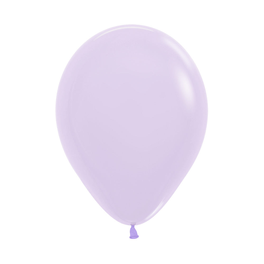 PASTEL MATTE LILAC ROUND LATEX BALLOON 