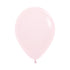 GLOBO LATEX REDONDO PASTEL MATE ROSADO