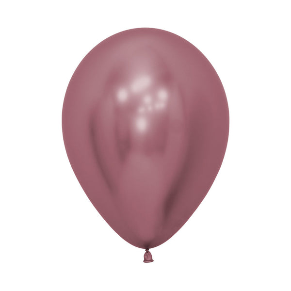 ROUND LATEX BALLOON PINK REFLEX 