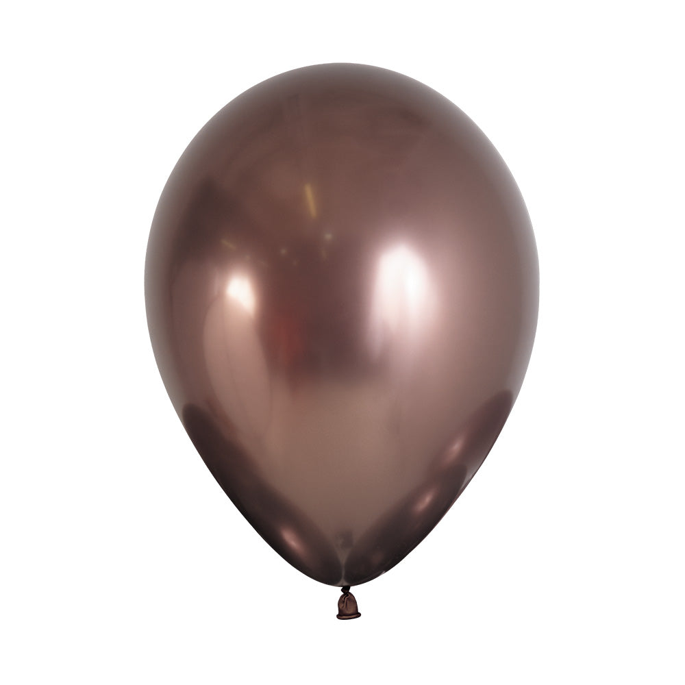 ROUND LATEX BALLOON REFLEX TRUFFLE 