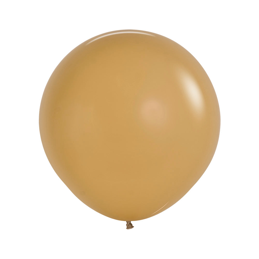 ROUND LATEX BALLOON FASHION LATTE 