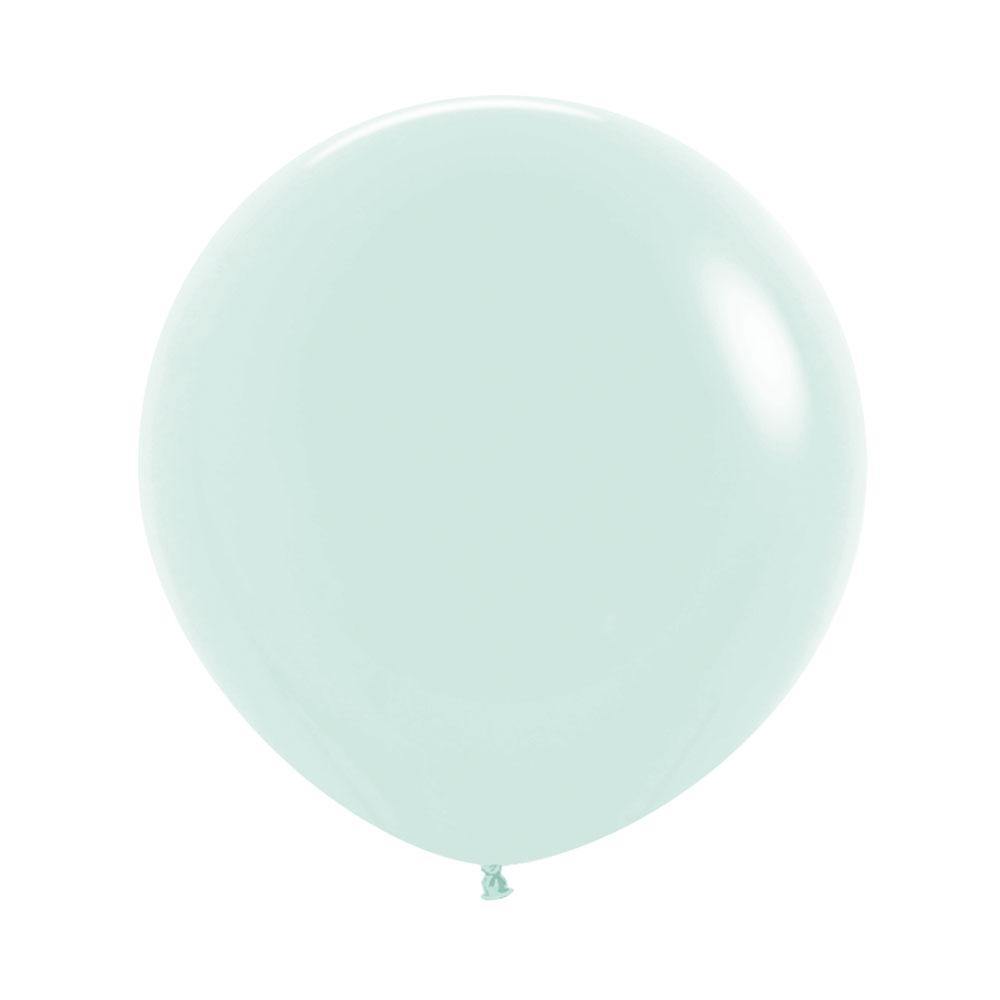 GREEN MATTE PASTEL ROUND LATEX BALLOON 