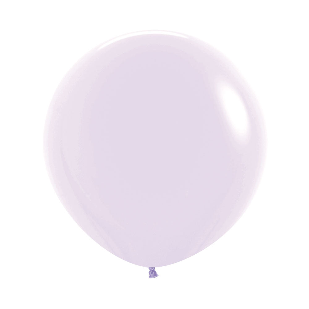 PASTEL MATTE LILAC ROUND LATEX BALLOON 