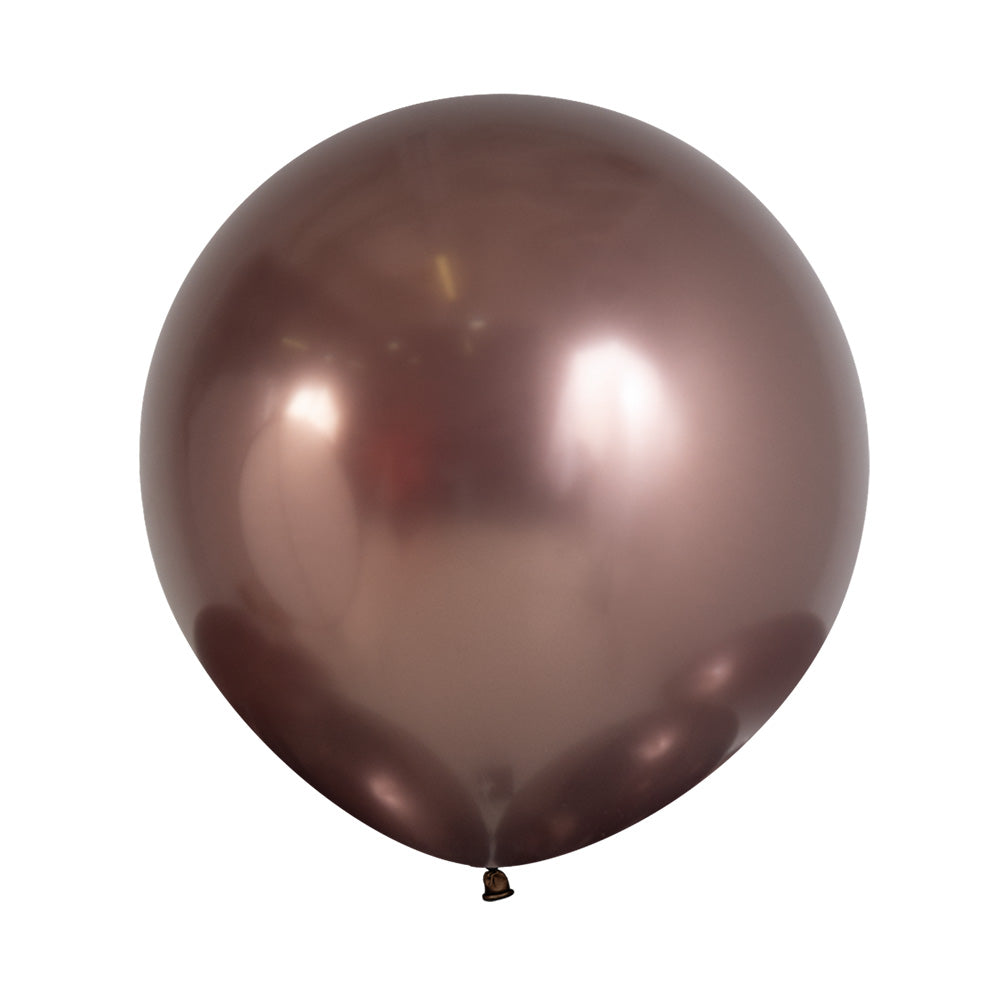 ROUND LATEX BALLOON REFLEX TRUFFLE 