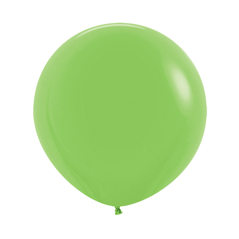 GLOBO LATEX REDONDO FASHION VERDE LIMA